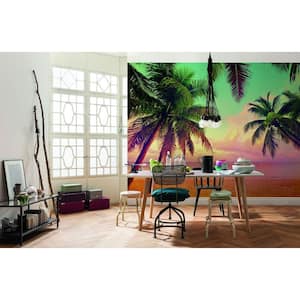 100 in. H x 145 in. W Miami Wall Mural