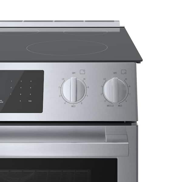 Bosch 800 Series 30 in. 5 Element Slide In Electric Range in