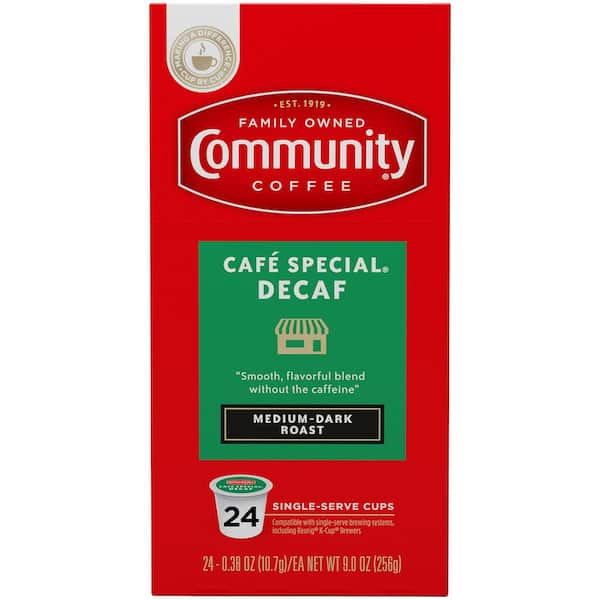 Community Coffee Cafe Special Decaf Coffee Single Serve Cups (96