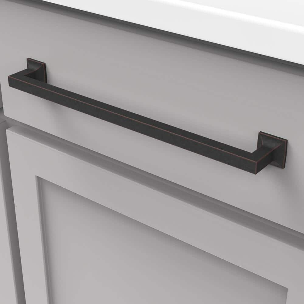 12" Oil Rubbed Bronze Modern Bar Handle