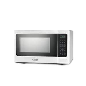 20.4 in. Width 1.3 cu. ft. White 1000-Watt Countertop Microwave Oven