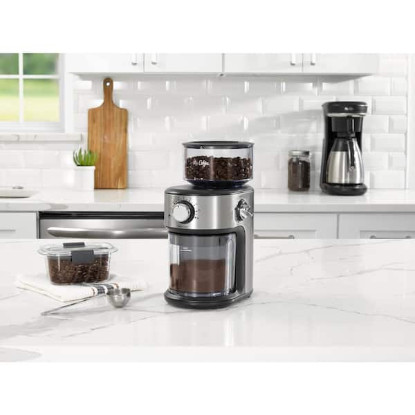 Mr. Coffee® Cafe Grind 18 Cup Automatic Burr Grinder, Stainless