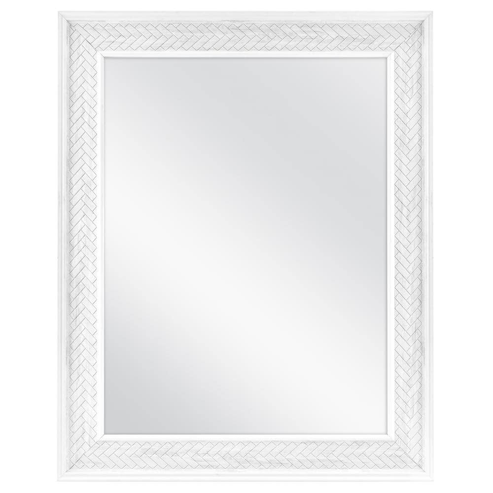 Home Decorators Collection 24 in. W x 30 in. H Rectangular Aluminum Medicine Cabinet with Mirror