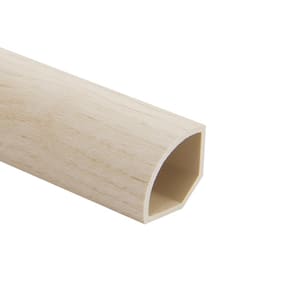 French Oak Del Monico 0.59 in. Thickness x 1.023 in. Width x 94.48 in. Length Quarter Round Molding