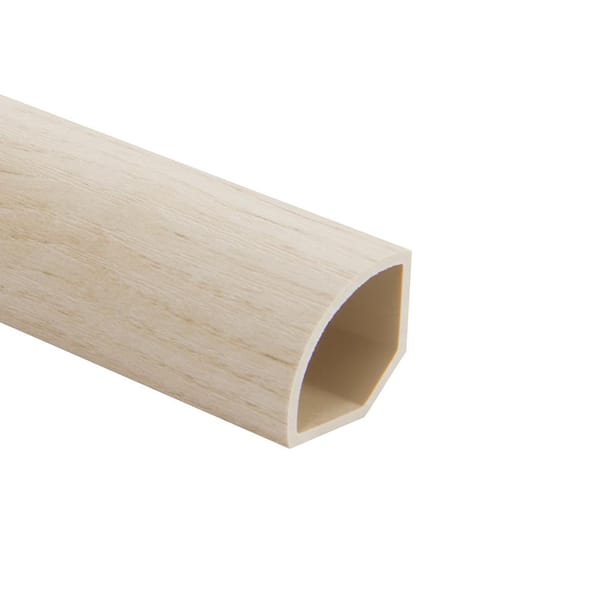 Malibu Wide Plank French Oak Del Monico 0.59 in. Thickness x 1.023 in. Width x 94.48 in. Length Quarter Round Molding
