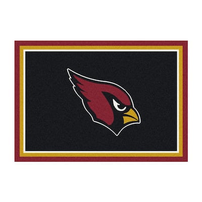 FANMATS Maroon 2 ft. 3 in. Round Arizona Cardinals Vintage Area Rug 32571 -  The Home Depot