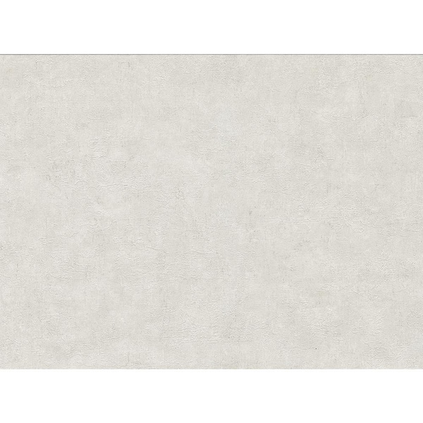 Warner Clegane Light Grey Plaster Texture Vinyl Strippable Wallpaper (Covers 60.8 sq. ft.)