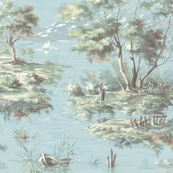 La Campagne Vinyl Roll Wallpaper (Covers 56 sq. ft.)