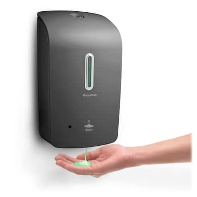 1000 ml Gray Automatic Touchless Liquid Soap Dispenser