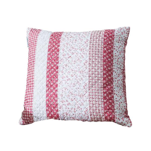 rose throw pillow