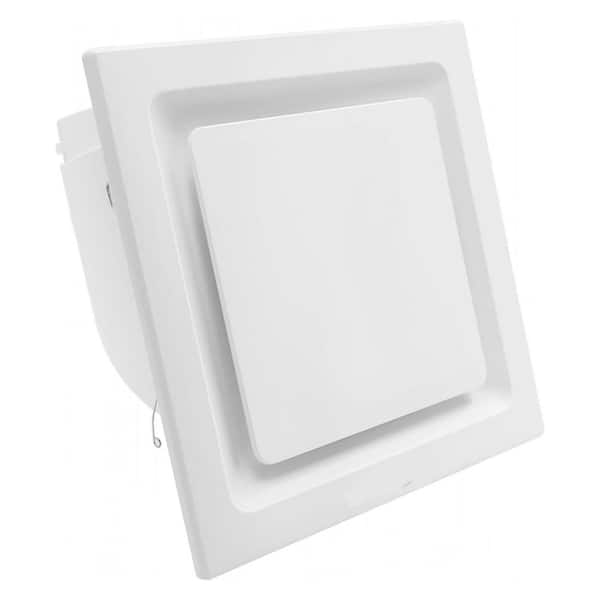 High Airflow Ceiling Mount Bathroom Exhaust Ventilation Fan Square Quiet Durable Motor 126CFM 1.2 Sones 110V