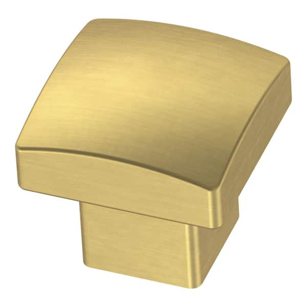Liberty 1-1/8 in. (29 mm) Simply Geometric Modern Gold Cabinet Knob