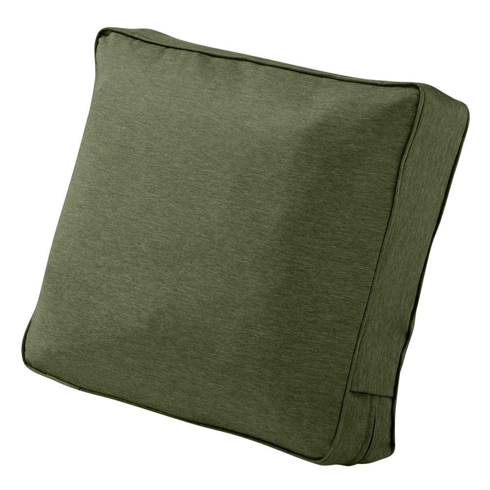 Montlake 21 in. W x 20 in. H x 4 in. T Outdoor Lounge Chair/Loveseat Back Cushion in Heather Fern price history on PriceWatchPro