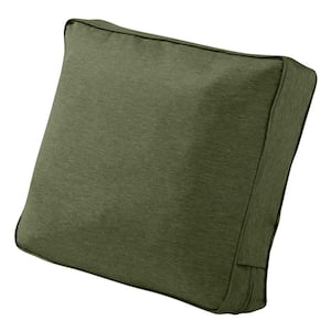 Montlake 21 in. W x 15 in. H x 4 in. T Outdoor Lounge Chair/Loveseat Back Cushion in Heather Fern