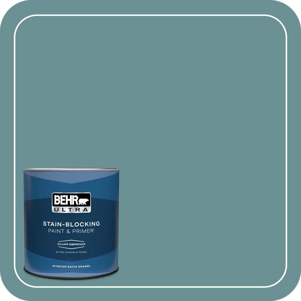 1 qt. #T15-16 Blue Clay Extra Durable Satin Enamel Interior Paint & Primer price history on PriceWatchPro
