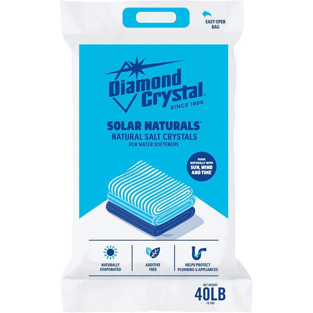 Diamond Crystal Solar Naturals Water Softener Salt Crystals
