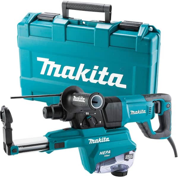 Makita 1 in. SDS-PLUS AVT Rotary Hammer, w/HEPA Dust Extractor, 3