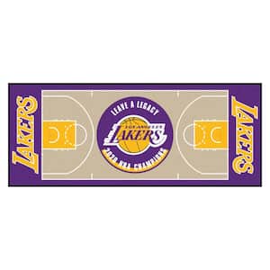 NBA - Los Angeles Lakers 2020 NBA Finals Champions Court Runner Rug - 30in. x 54in.