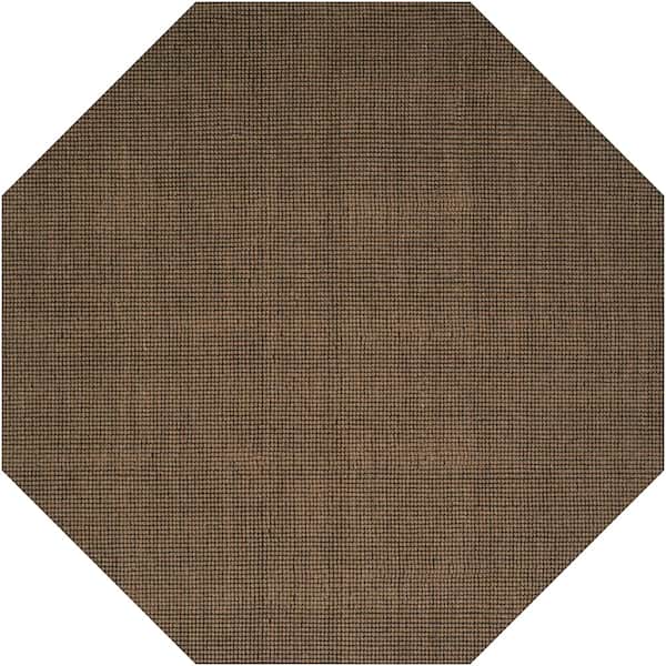 Addison Rugs Harper 3 Fudge 12 ft. x 12 ft. Octagon Area Rug