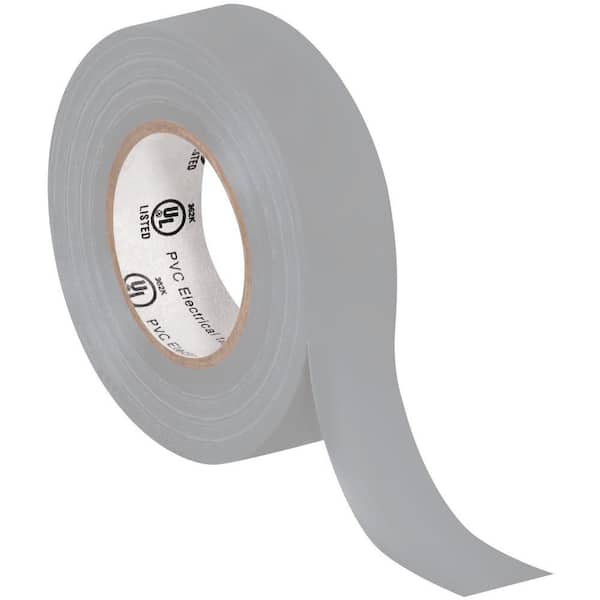 3/4 in. x 20 yds. Gray Electrical Tape (200/Case)