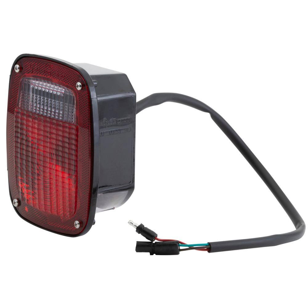 2-Stud Ford Stop Tail Turn Light with Pigtail and Molded Plug, Red