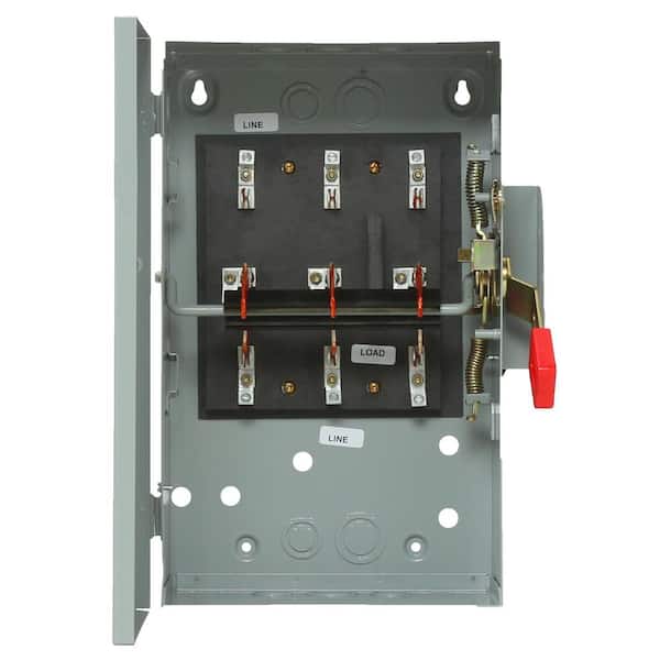 TC35322 GE 60 Amp Non-Fused Indoor General-Duty Double-Throw Safety Switch