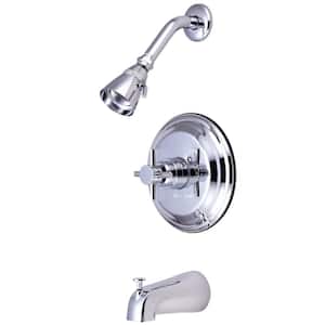 Concord Single Handle 1-Spray Tub and Shower Faucet 2 GPM with Pressure Balance in. Polished Chrome