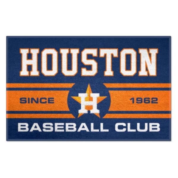 FANMATS MLB Houston Astros Blue 2 ft. x 3 ft. Area Rug