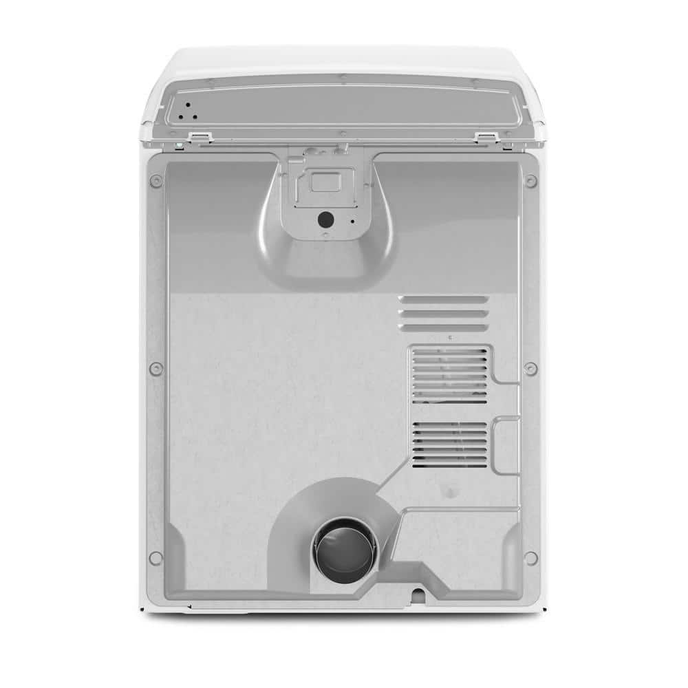 White 7.0 cu ft Electric Front Load Dryer with Moisture Sensing