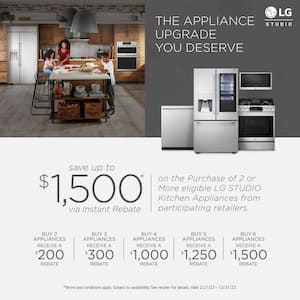 30 in. 4.7 cu. ft. Double Wall Oven with LCD Touch-Screen, Instaview, Steam Sous Vide and Air Fry in Stainless Steel