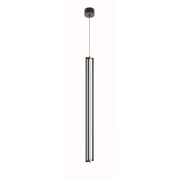 AFX 60-Watt Integrated LED Black Pendant