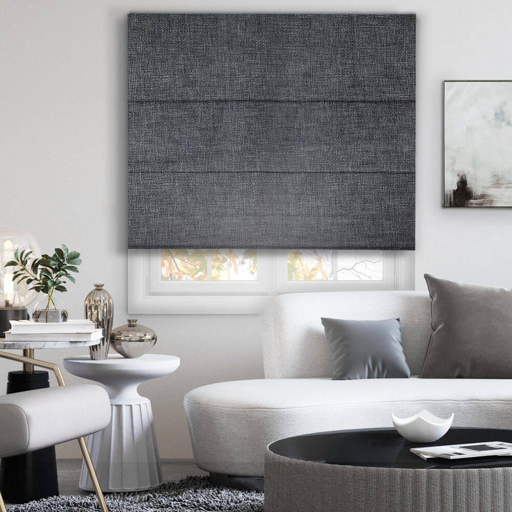 Lexington Pebble Cut-to-Size Cordless Blackout Privacy Polyester Roman Shade 31 in. W x 72 in. L price history on PriceWatchPro