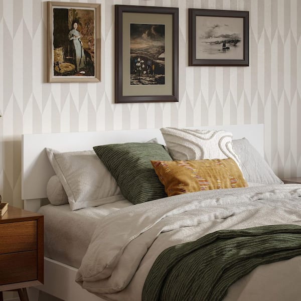 AFI Orlando Full White Headboard
