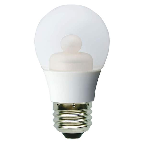 GE 40W Equivalent Soft White (2700K) A15 Clear Ceiling Fan Dimmable LED Light Bulb