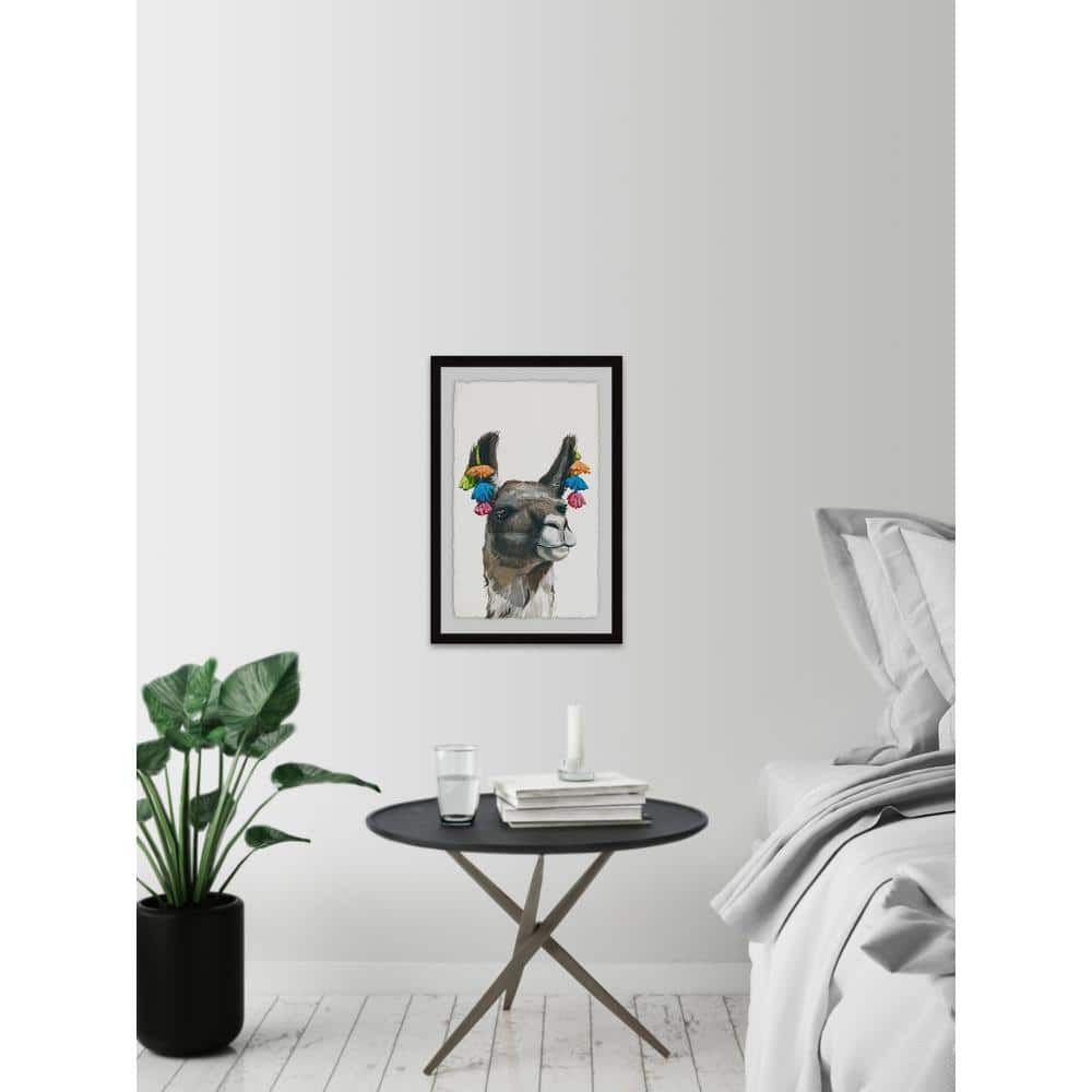 45 in. H x 30 in. W Ear Fringe by Marmont Hill Framed Printed Wall Art