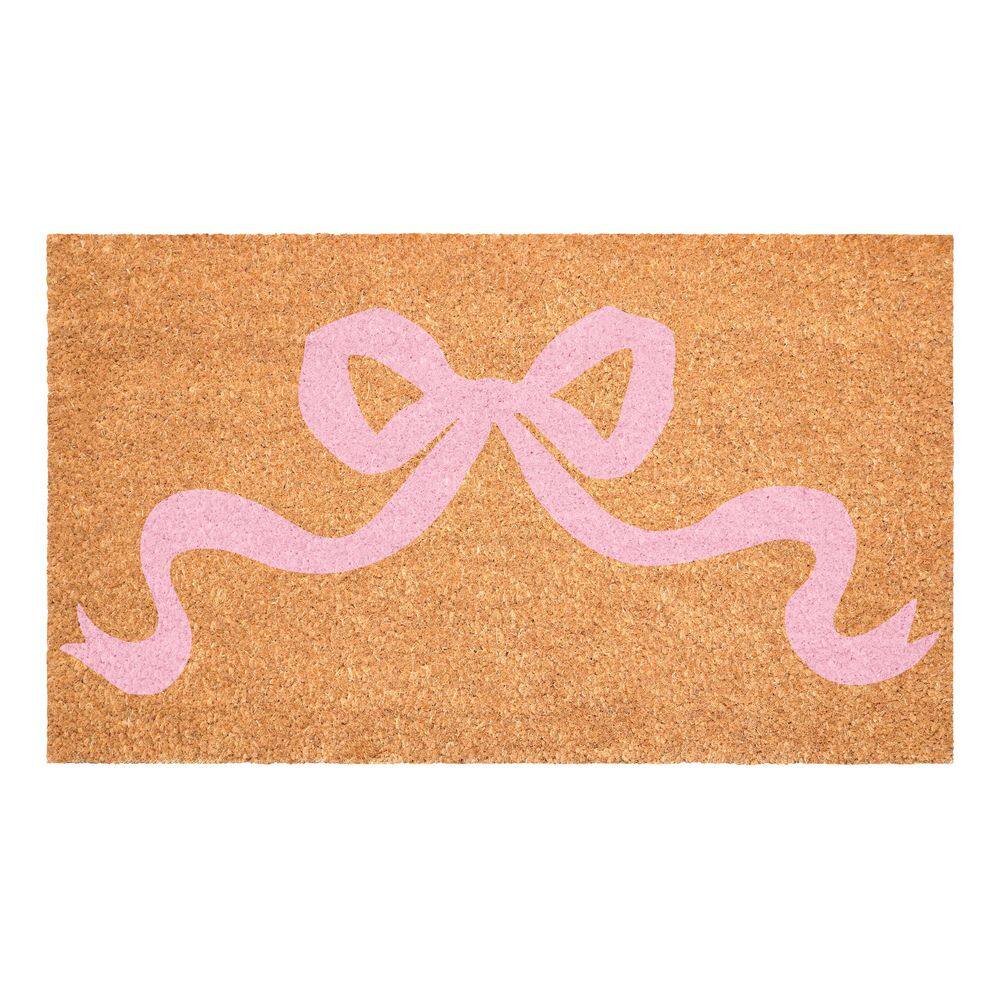 "Pretty Pink bow Doormat, 17"" x 29""" price history on PriceWatchPro