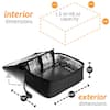 HOTLOGIC 45-Watts Blue Portable Oven Food Warming Tote 16801056-BL - The  Home Depot
