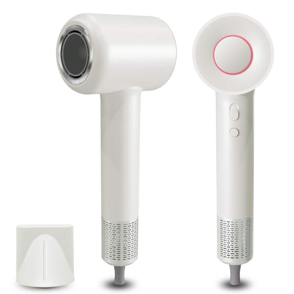 1600-Watt Hair Dryer in White