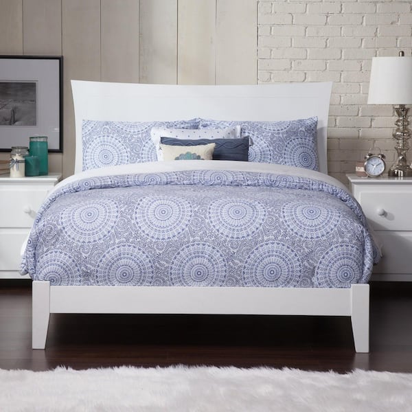 Metro White Full Traditional Bed