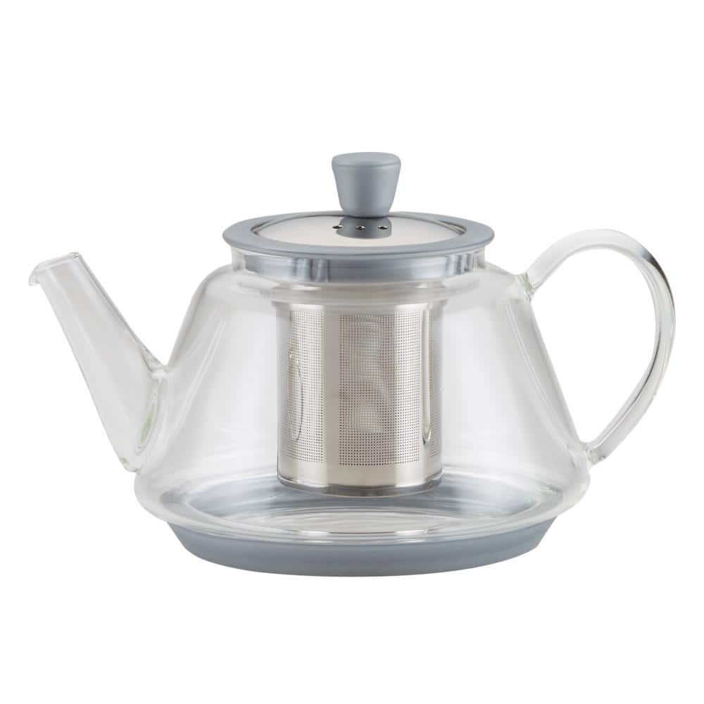 Glass Teapot with Stainless Steel Filter - The Vermont Country Store