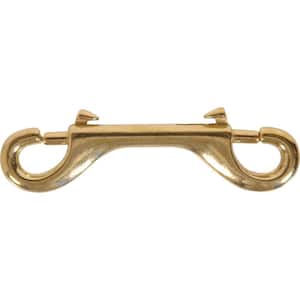 3-3/8 in. Double Ended Bolt Snap in Solid Brass (10-Pack)