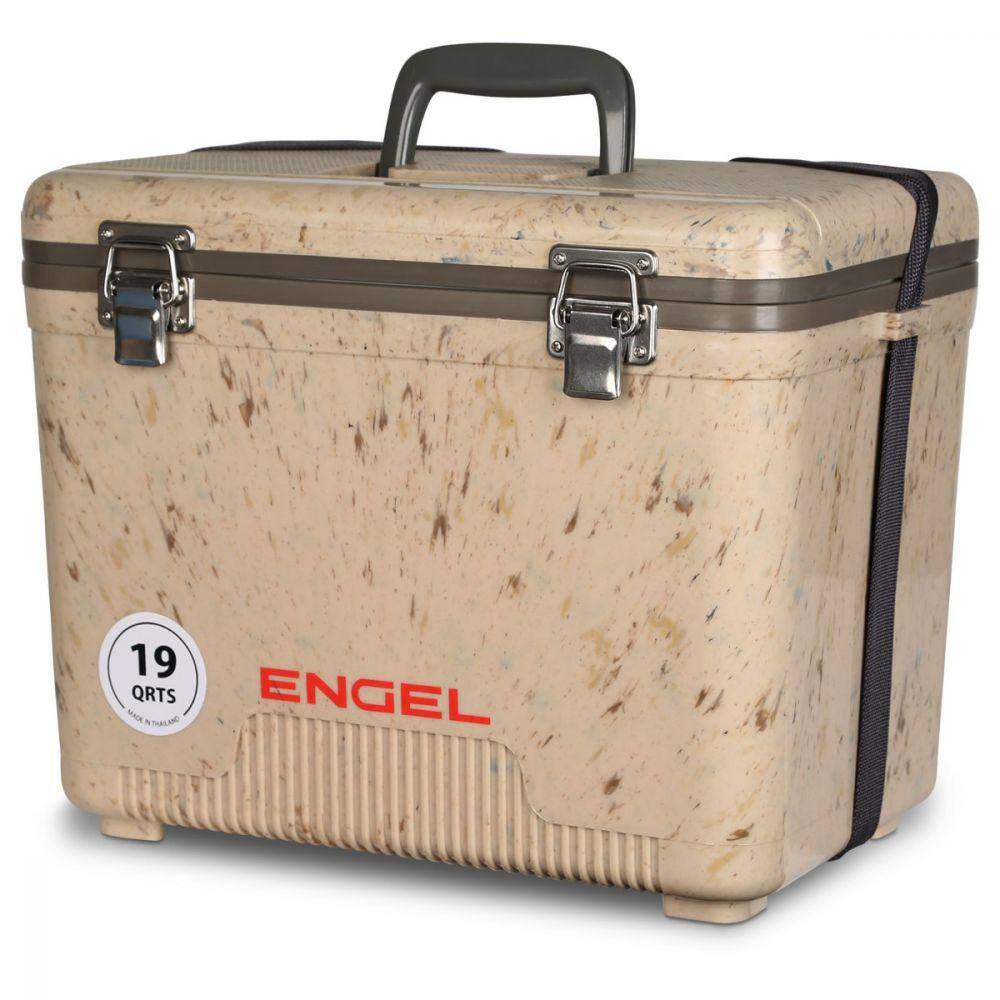 ENGEL Coolers 19 qt. 32Can Lightweight Insulated Ice Cooler Drybox (2