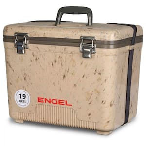 19 qt. 32-Can Lightweight Insulated Ice Cooler Drybox (2-Pack)