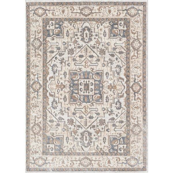Rugs America Elliana Desert Sand Beige 8 ft. x 10 ft. Area Rug RA29063