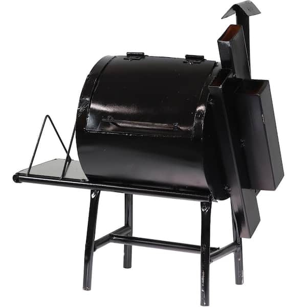 Sunnydaze Decorative Barbecue Grill Metal Art Statue