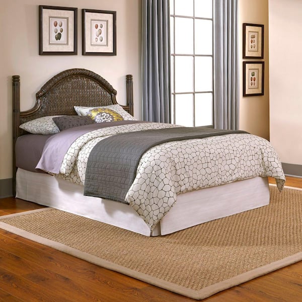Home Styles Castaway Dark Mahogany King Headboard