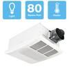 Delta Breez Radiance 80 CFM Ceiling Bathroom Exhaust Fan with Dimmable LED  Light and Heater (3-Pack) RAD80LED-3P - The Home Depot