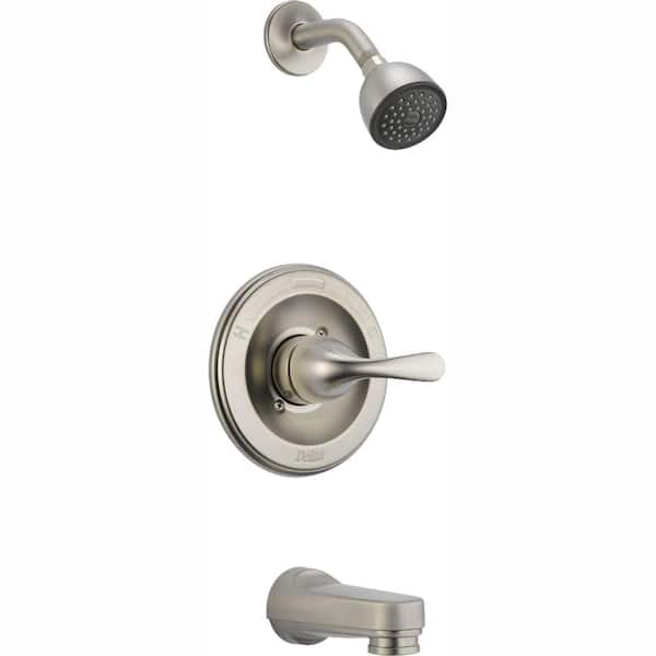 Delta Classic Single-Handle 1-Spray Tub and Shower Faucet in Stainless (Valve Not Included)