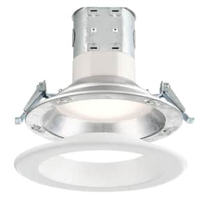 Easy-Up 6 in. 3000K Remodel White Magnetic Integrated LED Recessed Kit