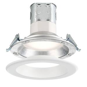 Easy-Up 6 in. 4000K Remodel White Magnetic Integrated LED Recessed Kit